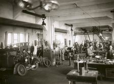 Enoch Thulin's car factory, Landskrona, Sweden, 1928. Creator: Unknown
