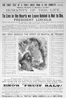 Eno's Fruit Salt advertisement, 1907