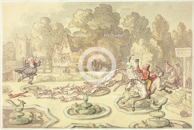 Enraged Vicar, n.d. Creator: Unknown.