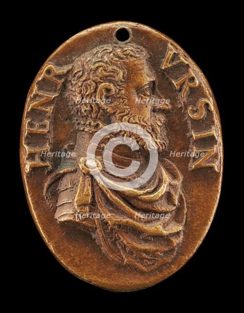 Enrico Orsini, died 1604 [obverse], 16th century. Creator: Unknown.