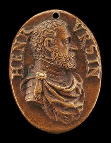 Enrico Orsini, died 1604 [obverse], 16th century. Creator: Unknown