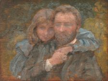 Enrico and Estella Canziani, 1880-1900. Creator: Louisa Starr