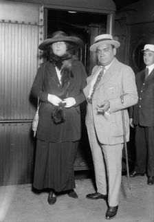 Enrico Caruso, between c1915 and c1920. Creator: Bain News Service