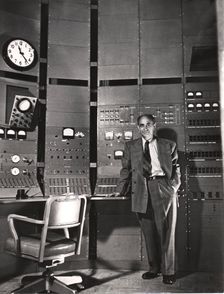 Enrico Fermi, Italian-born American nuclear physicist, c1942. Creator: Unknown