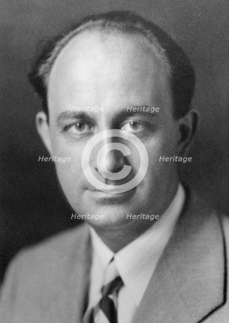 Enrico Fermi, Italian-born American nuclear physicist, c1938. Creator: Unknown.