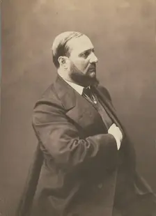 Enrico Tamberlik, tenor, 1855-1859. Creator: Nadar