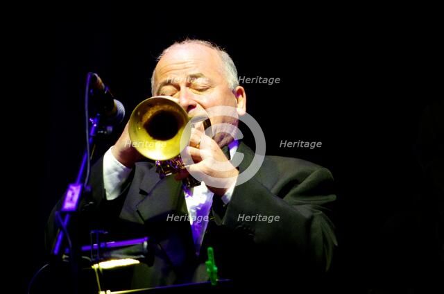 Enrico Tomasso, Love Supreme Jazz Festival, Glynde, East Sussex, 2013. Artist: Brian O'Connor