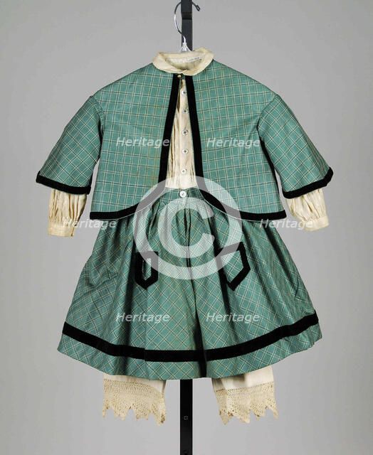 Ensemble, American, 1865-70. Creator: Unknown.