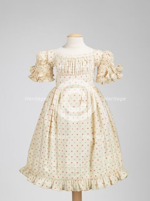 Ensemble, American, 1820-29. Creator: Unknown.