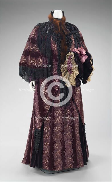 Ensemble, American or European, 1894. Creator: House of Worth.