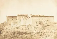 Ensemble du Temple d'Isis à Philae - Vue prise au Nord, April 1850. Creator: Maxime du Camp