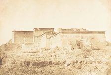 Ensemble du Temple d'Isis à Philae - Vue prise au Nord, April 1850. Creator: Maxime du Camp