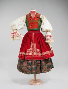 Ensemble, Slovak, 1840-80. Creator: Unknown
