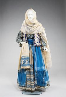 Ensemble, Romanian, fourth quarter 19th century. Creator: Unknown