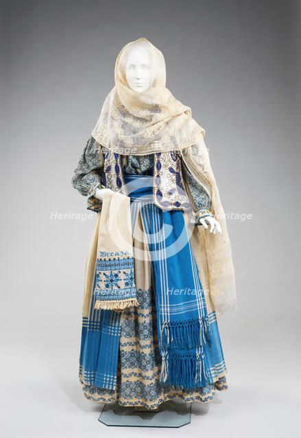 Ensemble, Romanian, fourth quarter 19th century. Creator: Unknown.