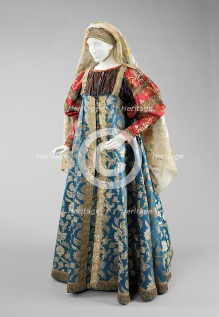 Ensemble, Russian, 19th century. Creator: Unknown.