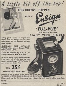 Ensign Cameras, 1939