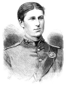 Ensign Humphry, Cambridge University Rifle Corps, winner of the Queen’s Prize at Wimbledon, 1871. Creator: Unknown