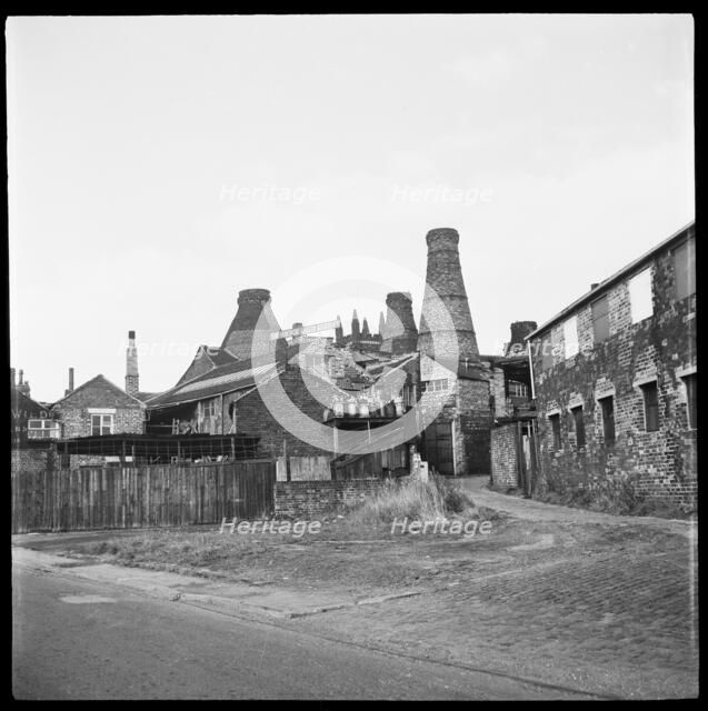 Enson Works, Bagnall Street, Longton, Stoke-on-Trent, 1965-1968. Creator: Eileen Deste.