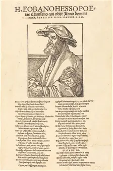 Eobanus Hess, 1526. Creator: Albrecht Durer