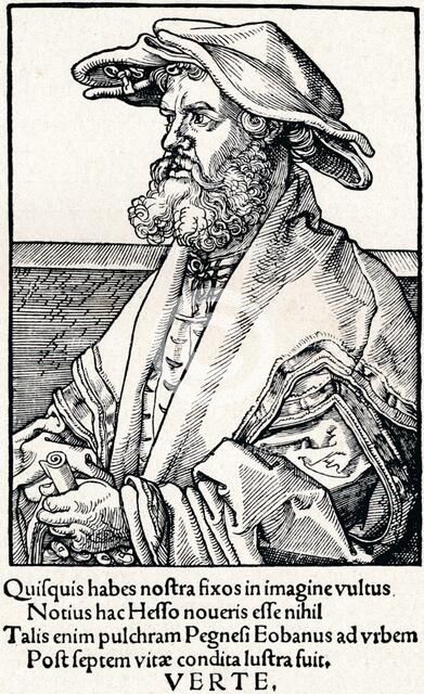 'Eobanus Hesse', 1527 (1906). Artist: Albrecht Durer.