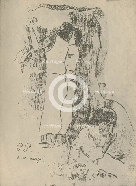 'Eating', 1936. Artist: Paul Gauguin.