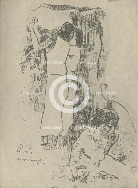 'Eating', 1936. Artist: Paul Gauguin.