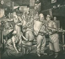 Eating-House, Chelsea, c1911-1924, (1924). Artist: Job Nixon