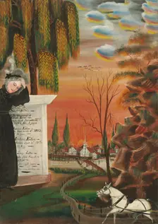 Eaton Family Memorial, 1831. Creator: Samuel Jordan