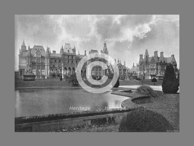 Eaton Hall, c1900. Artist: Catherall & Pritchard.