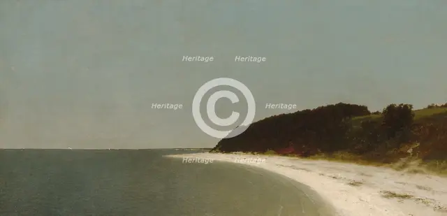 Eaton's Neck, Long Island, 1872. Creator: John Frederick Kensett.