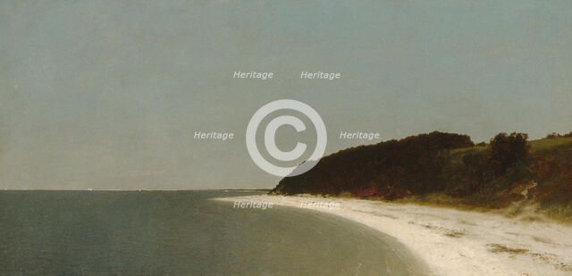 Eaton's Neck, Long Island, 1872. Creator: John Frederick Kensett.