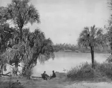 Eau Gallee, Indian River, Florida c1897. Creator: Unknown