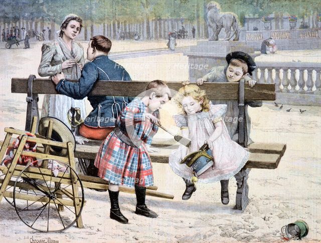 'Each Age has its Pleasures', 1895. Artist: Unknown