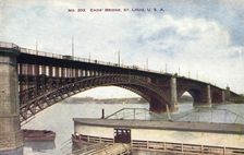 Eads Bridge, St Louis, Missouri, USA, 1906