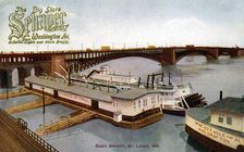 Eads Bridge, St Louis, Missouri, USA, 1912