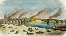 Eads Bridge, St Louis, Missouri, USA, c1874