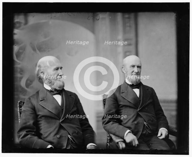 Eads, Hon. James B. of MO (built the St. Louis Bridge), between 1865 and 1880. Creator: Unknown.