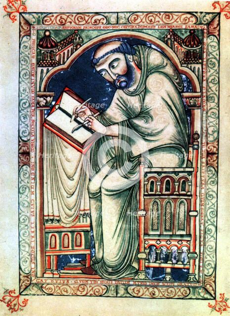 Eadwine the Scribe, c mid 12th century. Artist: Unknown