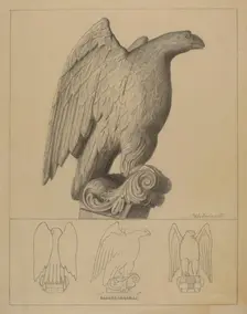 Eagle, 1935/1942. Creator: Bernard Westmacott