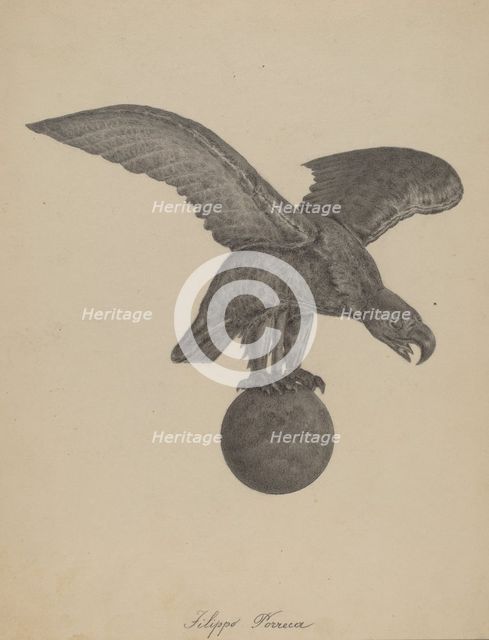 Eagle, 1935/1942. Creator: Filippo Porreca.