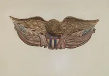 Eagle, 1935/1942. Creator: Flora Merchant