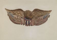 Eagle, 1935/1942. Creator: Flora Merchant