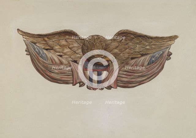 Eagle, 1935/1942. Creator: Flora Merchant.
