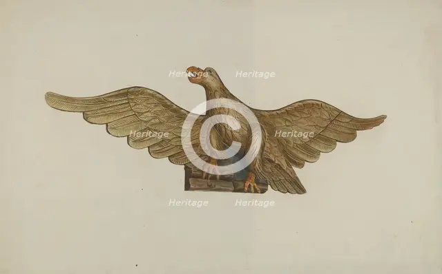 Eagle, 1935/1942. Creator: John Davis.