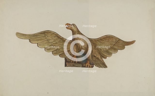 Eagle, 1935/1942. Creator: John Davis.