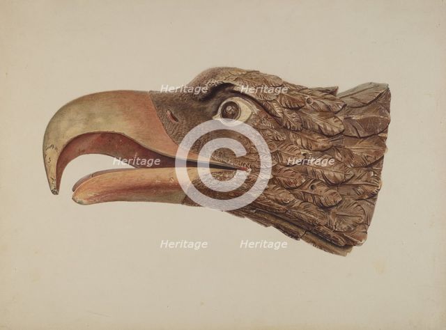 Eagle, 1935/1942. Creator: Jerome Hoxie.
