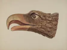 Eagle, 1935/1942. Creator: Jerome Hoxie