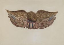 Eagle, 1935/1942. Creator: Flora Merchant