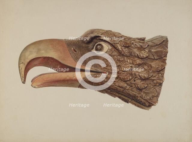 Eagle, 1935/1942. Creator: Jerome Hoxie.